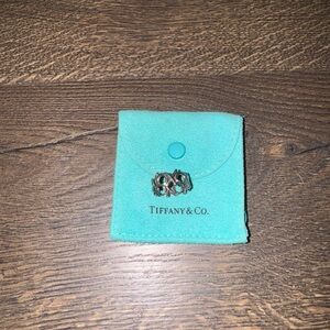 Tiffany & Co. Silver Love Script Ring